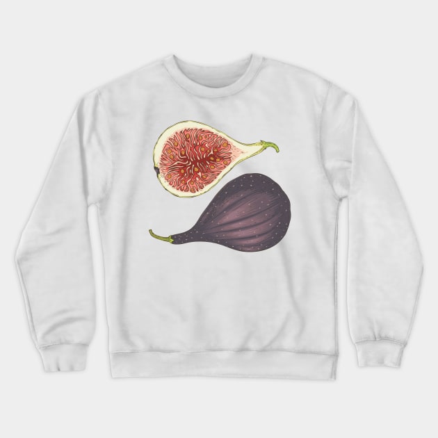 Two Figs Crewneck Sweatshirt by deepfuze